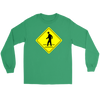 test shirt - green sign