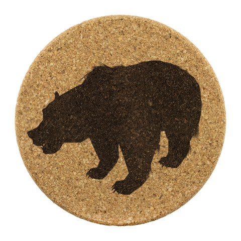 round cork coaster test 1