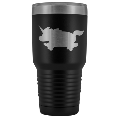 tracie test unicorn skateboard 30 oz tumbler