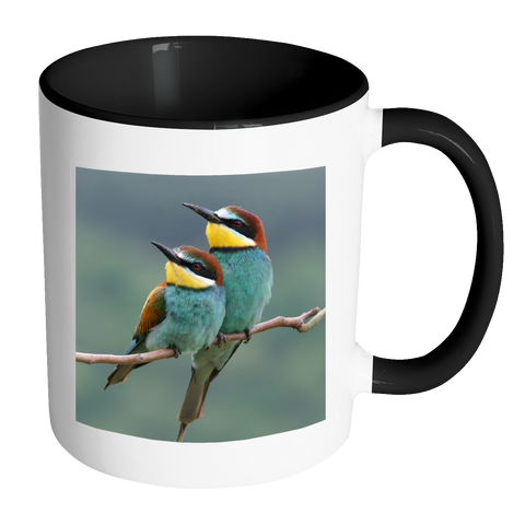 test mug - birds