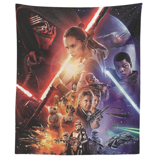 test tapetry - space