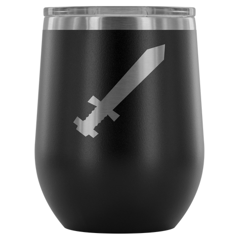 test wine tumbler - sword