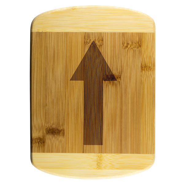 cutting board test horizontal up