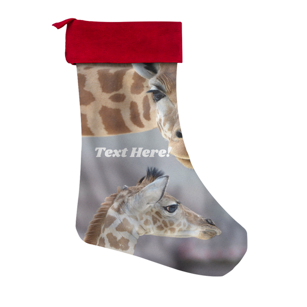 test stocking - giraffe x