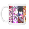 test mug - white, red