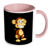 test mug - monkey black