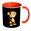 test mug - monkey black