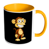 test mug - monkey black
