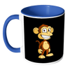 test mug - monkey black
