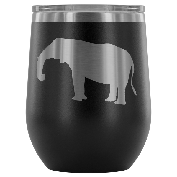 test wine tumbler - elephant