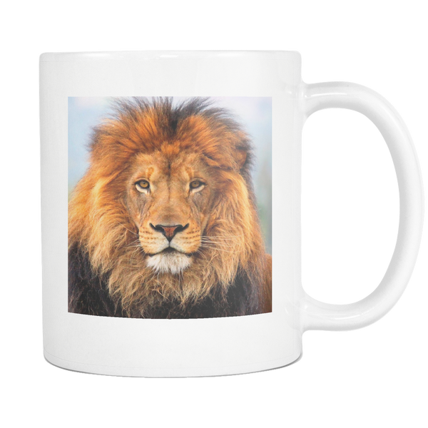 test mug - lion sign