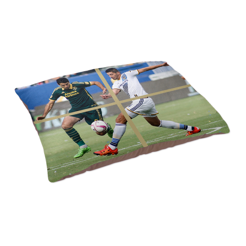 pet bed - soccer width crosshairs