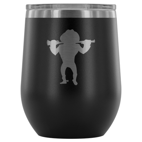 test wine tumbler - cowboy