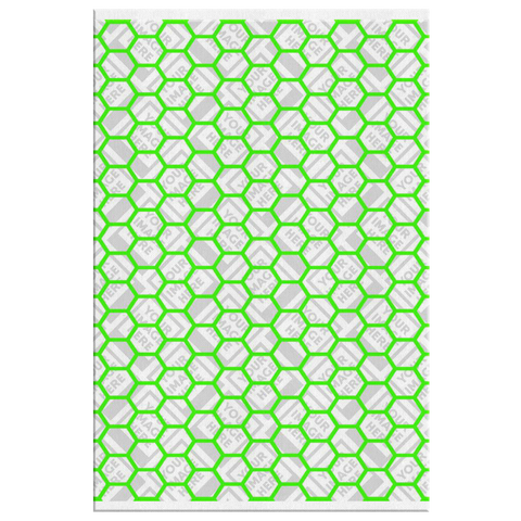 test canvas mask - hex vertical