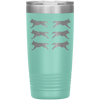 20 Ounce Vacuum Tumbler - dogs 3