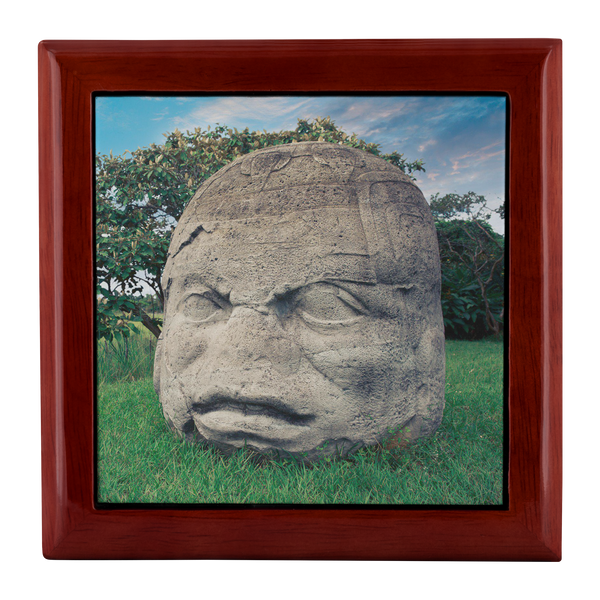test jewelry box - stone face 6