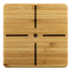 square wood coaster 2