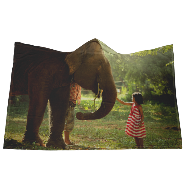 hooded blanket mask test