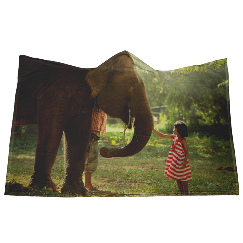 hooded blanket mask test