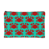 test accessory pouch - crab print