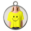 test necklace - happy shirt