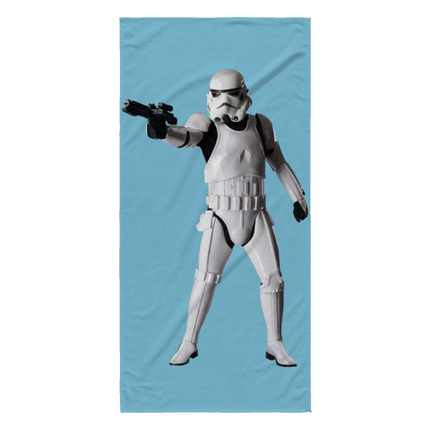 test beach towel - space