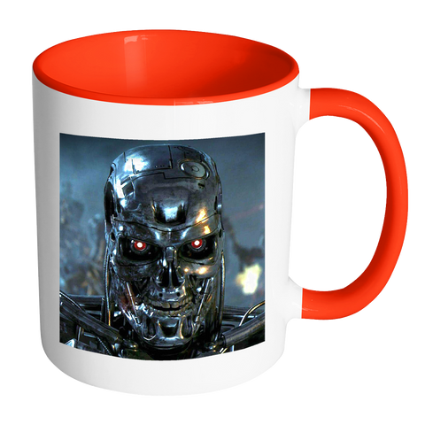 test accent mug - robot