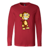 test shirt - monkey, cowboy