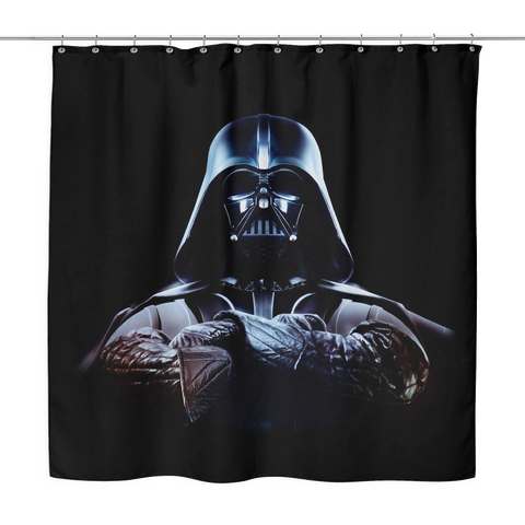 test shower curtain - darth