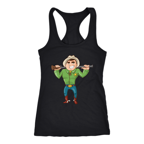 test shirt - cowboy - b