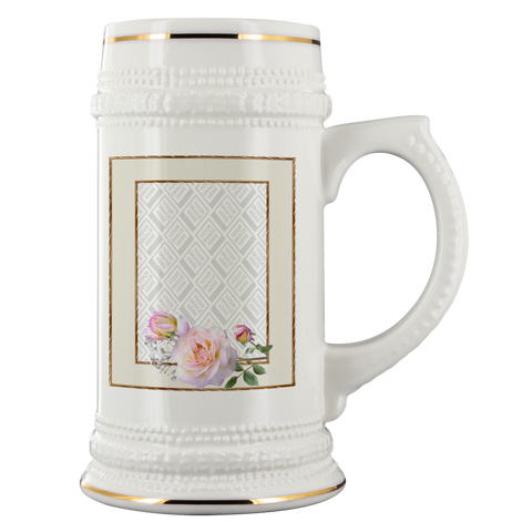 test personalized stein - flower and leaf frames