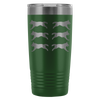 test 20 oz tumbler - many dogs