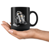 test black mug - robot dog