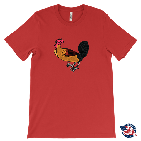 test shirt - rooster sign 2