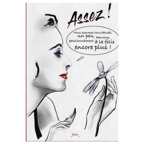 lipstick rectangle poster