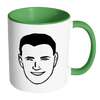 test mug - face