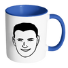 test mug - face