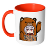 test accent mug - bear