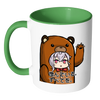 test accent mug - bear