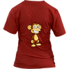 test shirt - woman monkey