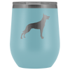test wine tumbler dog 20190708