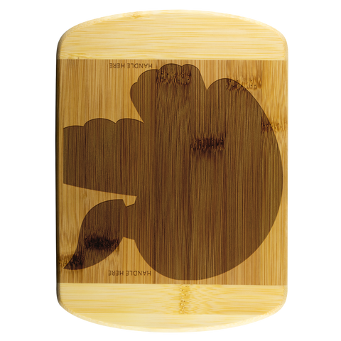 vertical upsidedown cutting board test 1