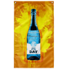 Bottle flag, vertical