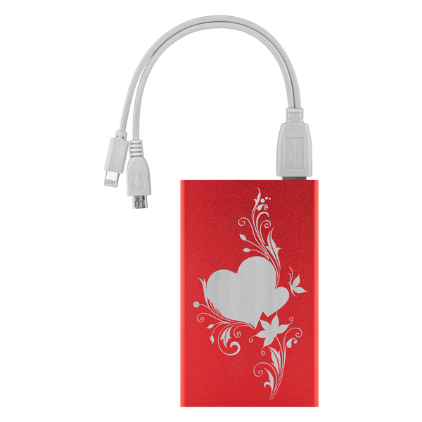 Tracie Test Heart Power Bank