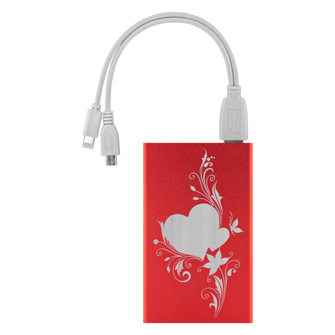 Tracie Test Heart Power Bank