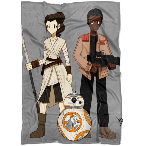 test fleece blanket - force