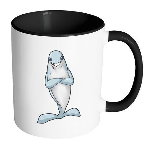 test mug - sassy dolphin