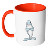 test mug - sassy dolphin