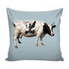 test pillow - girl cow wolf