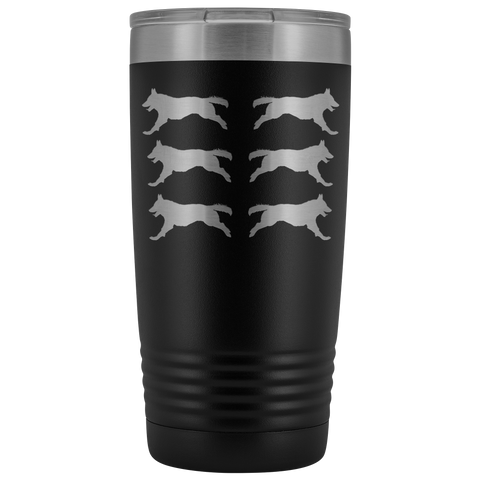 test tumbler 20oz dogs